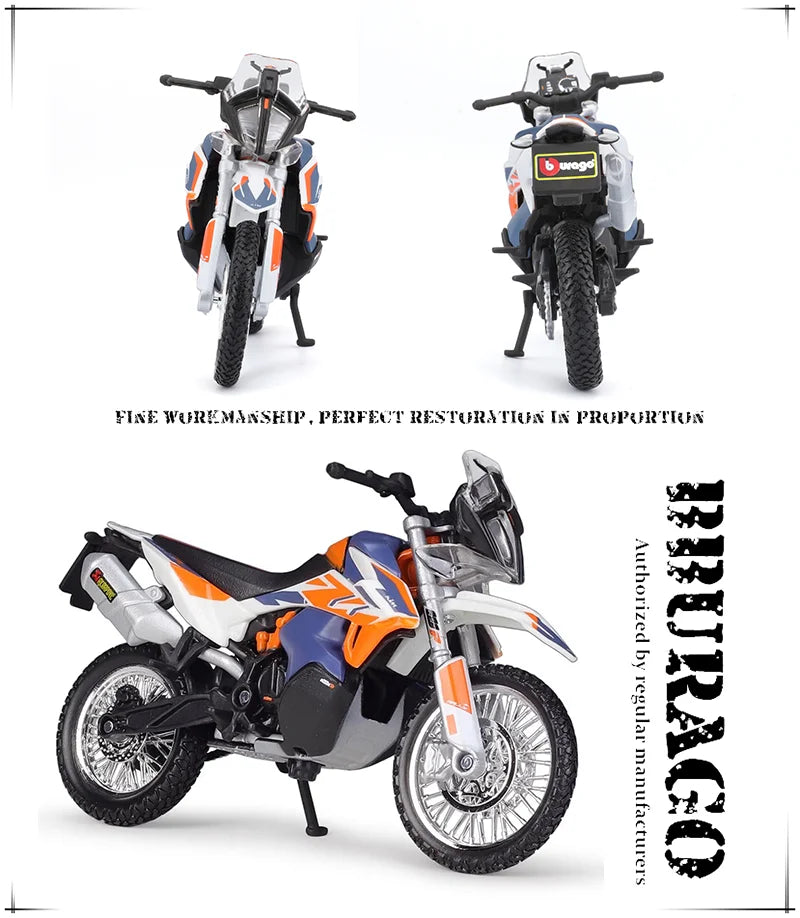 Moto de Colección 1:18 de Aleación – KTM, Yamaha, Ducati