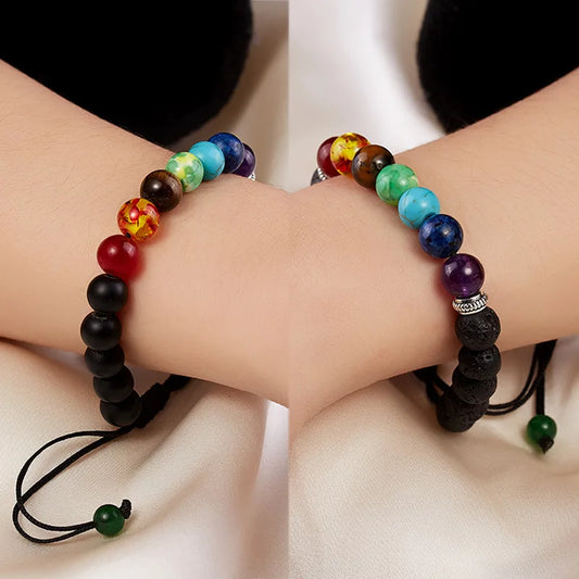Pulsera de Piedra Volcánica