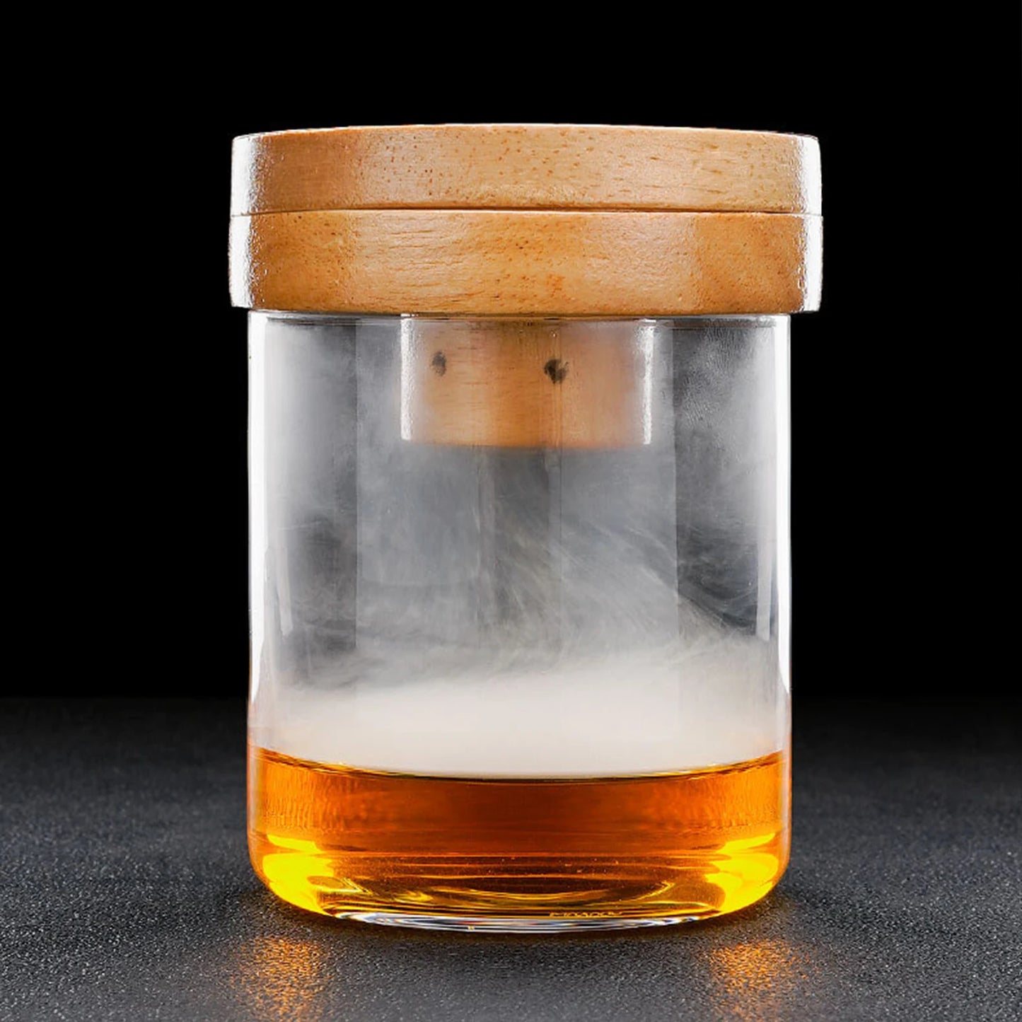 Kit Ahumador de Cócteles – Incluye 4 Astillas de Madera para Whisky y Tragos