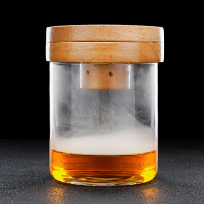 Kit Ahumador de Cócteles – Incluye 4 Astillas de Madera para Whisky y Tragos