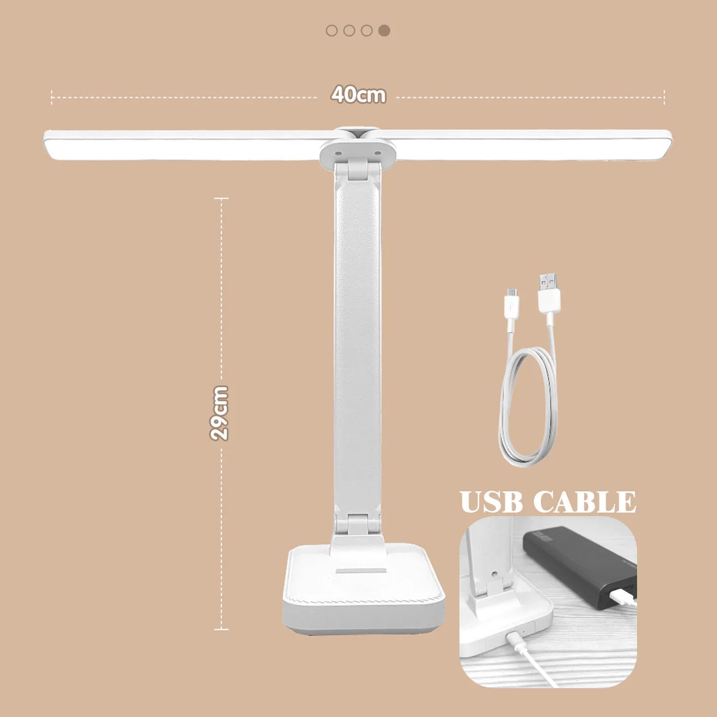 Lámpara LED de Escritorio USB