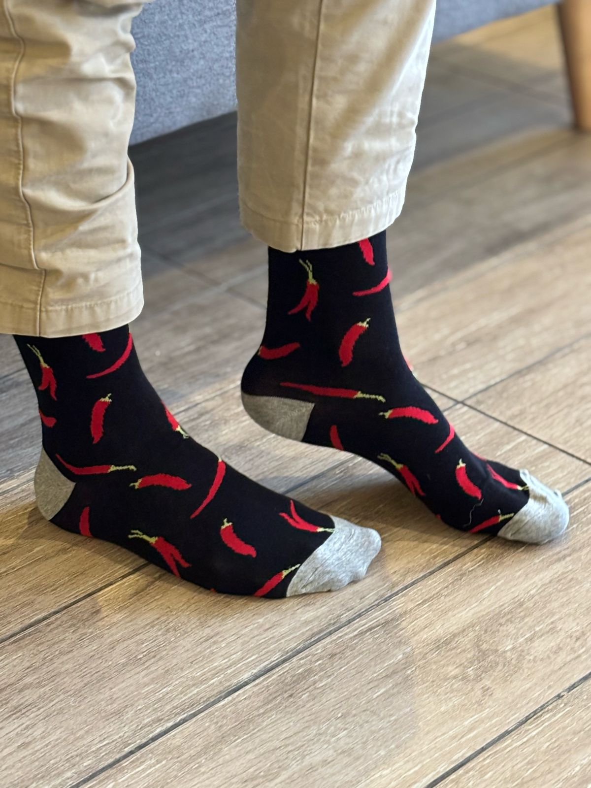 🌶️ Calcetines "Ajíes Rojos"🔥