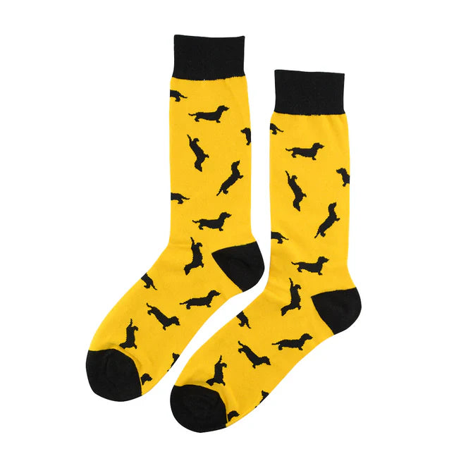 🧦 Calcetines Perrito "Salchicha"💛