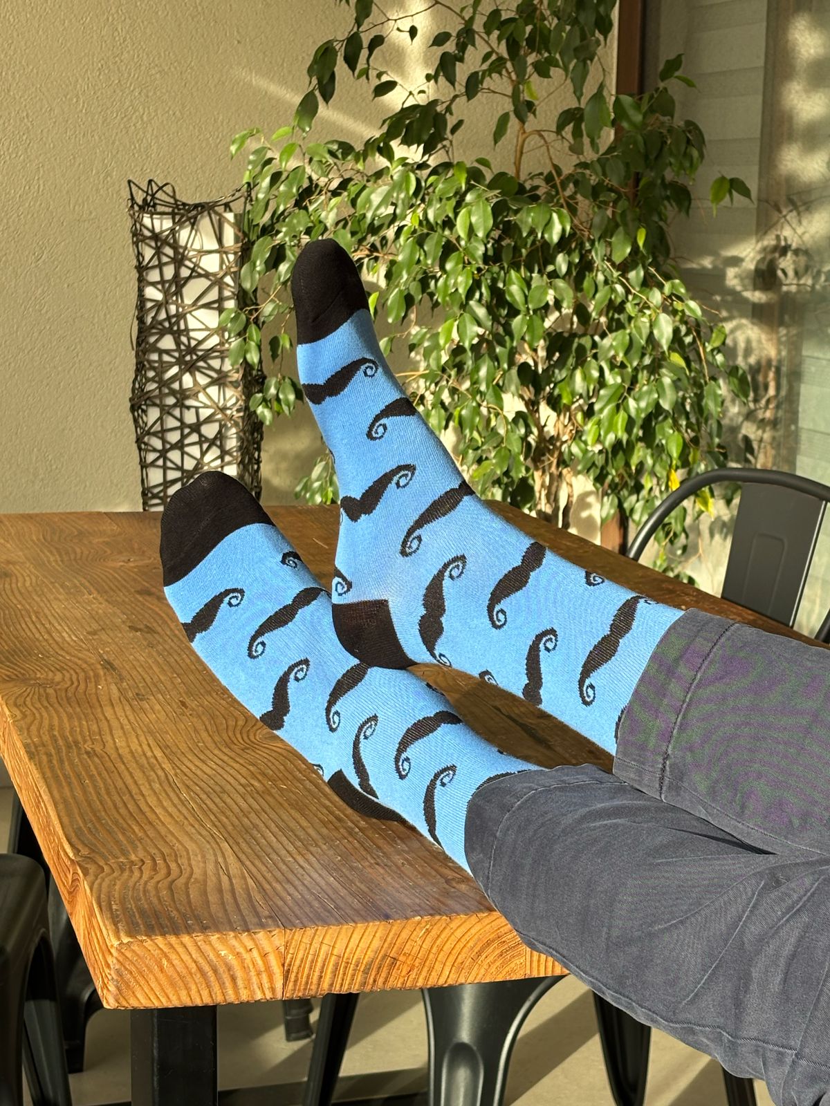 👨‍🦰 Calcetines "Bigotes Moustache" 🎩