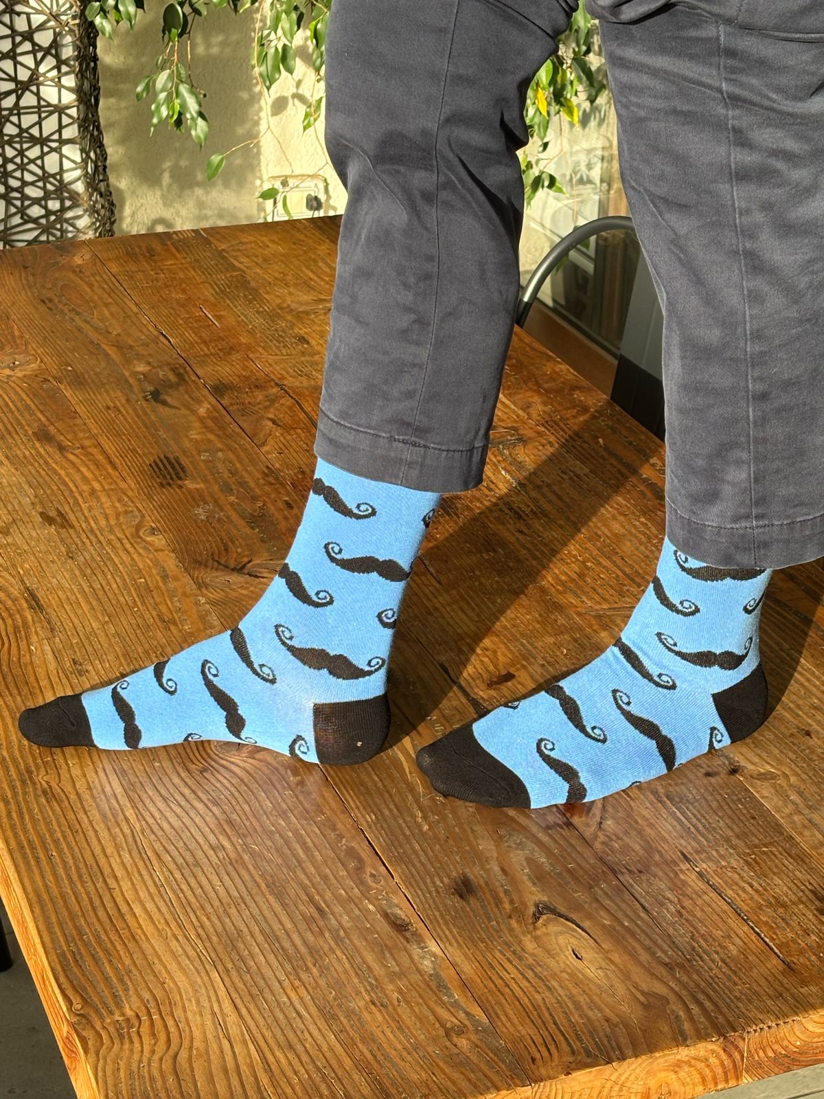 👨‍🦰 Calcetines "Bigotes Moustache" 🎩