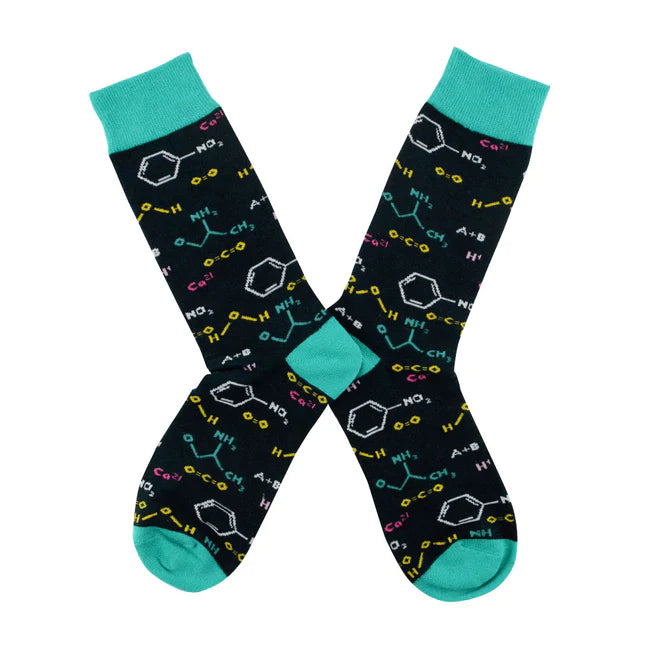 🧪 Calcetines "Fórmulas Químicas"🧬