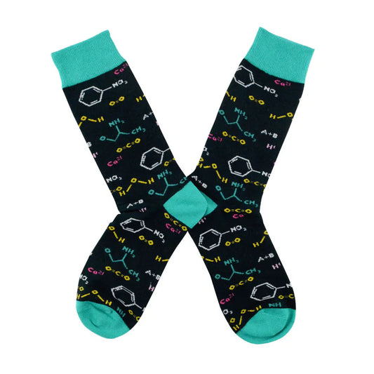 🧪 Calcetines "Fórmulas Químicas"🧬
